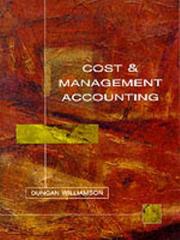 Cover of: Cost and management accounting