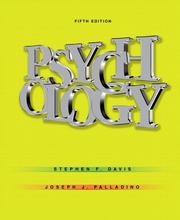 Cover of: Psychology (5th Edition)