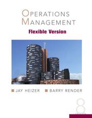 Cover of: Operations Management, Flex Version and Student CD and Lecture Guide (8th Edition)