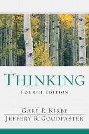 Cover of: Thinking (4th Edition) | Gary R. Kirby