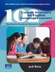 Cover of: 102 Content Strategies for English Language Learners by Jodi Reiss, Jodi Reiss