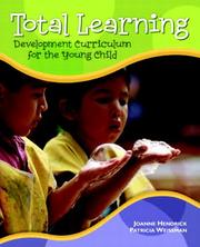 Cover of: Total Learning by Joanne Hendrick, Patricia Weissman, Joanne Hendrick, Patricia Weissman