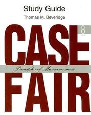 Cover of: Study Guide: Case Fair: Principles of Microeconomics