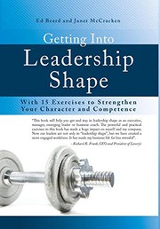 Cover of: Getting Into Leadership Shape by Ed Beard, Janet McCracken