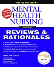 Cover of: Mental Health Nursing: Reviews & Rationales (2nd Edition) (Prentice Hall Nursing Reviews & Rationales)