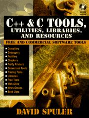 Cover of: C++ and C tools, utilities, libraries, and resources: free and commercial software tools