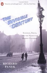 Cover of: The Invisible Century by Richard Panek