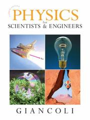 Cover of: Physics for Scientists & Engineers (Chs 1-37) (4th Edition) by Douglas C. Giancoli, Douglas C. Giancoli