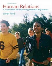 Cover of: Human Relations: A Game Plan for Improving Personal Adjustment (4th Edition)