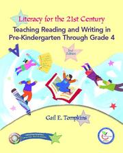 Cover of: Literacy for the 21st Century by Gail E. Tompkins, Gail E. Tompkins