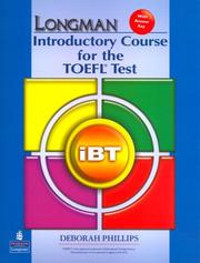 Cover of: Longman Introductory Course for the TOEFL(R) Test: iBT (without CD-ROM, with Answer Key)