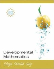 Cover of: Developmental Mathematics (paperback edition) (Martin-Gay Developmental Math Series) by K. Elayn Martin-Gay