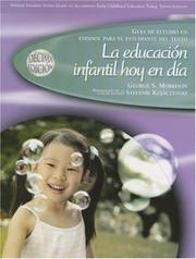 Cover of: La Educacion Infantil Hoy en Dia Guia Para el Estudiante