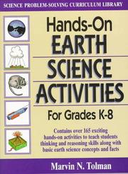 Cover of: Hands-on earth science activities: for grades K-8