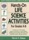 Cover of: Hands-on life science activities for grades K-8