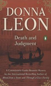Cover of: Death and Judgment (Commissario Guido Brunetti Mysteries) by Donna Leon