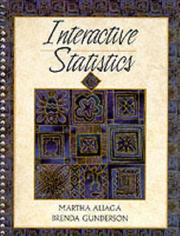 Cover of: Interactive statistics by Martha Aliaga, Martha Aliaga
