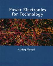 Cover of: Power electronics for technology by Ashfaq Ahmed