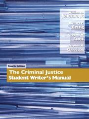 Cover of: Criminal Justice Student Writer's Manual, The (4th Edition)