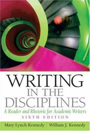 Cover of: Writing in the Disciplines by Mary Lynch Kennedy, William J Kennedy