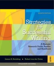 Strategies for successful writing by James A. Reinking, Robert von der Osten