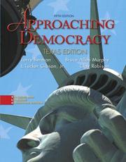 Cover of: Approaching Democracy by Larry Berman, Larry Berman, Bruce Allen Murphy, Tucker Gibson, Clay Robison