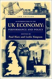 An introduction to the UK economy by P. G. Hare, Leslie Simpson