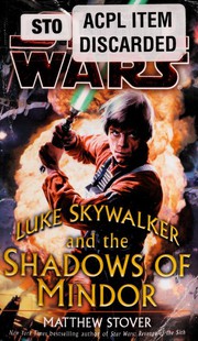 Cover of: Star Wars: Luke Skywalker And The Shadows Of Mindor by 