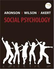 Cover of: Social Psychology (6th Edition) | Elliot Aronson