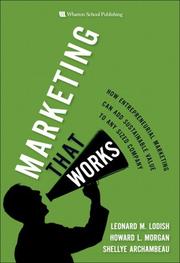 Cover of: Marketing That Works | Leonard M. Lodish