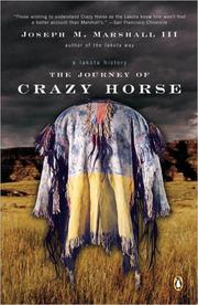 Cover of: The Journey of Crazy Horse by Marshall, Joseph