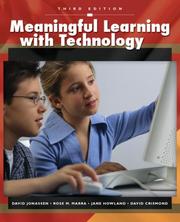Cover of: Meaningful Learning with Technology (3rd Edition)