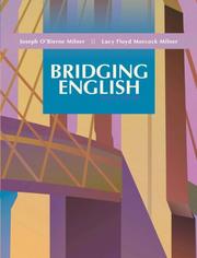 Cover of: Bridging English (4th Edition) by Joseph O. Milner, Lucy F. Milner