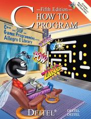 Cover of: C How to Program (5th Edition) (How to Program) by Harvey & Paul Deitel & Associates