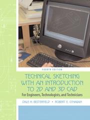 Cover of: Technical Sketching with an Introduction to AutoCAD (4th Edition) by Dale H. Besterfield, Robert O'Hagan