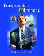 Cover of: Entrepreneurial Finance (4th Edition)