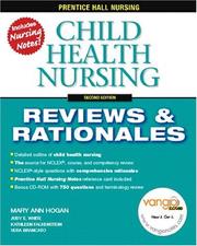 Cover of: Prentice Hall Reviews & Rationales: Child Health Nursing (2nd Edition) (Prentice Hall Nursing Reviews & Rationales)