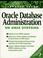 Cover of: Oracle database administration on UNIX systems