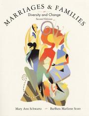 Cover of: Marriages and families by Mary Ann Schwartz