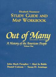 Cover of: Out of Many: A History of the American People : Study Guide and Map Workbook