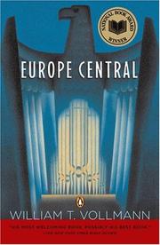 Europe central by William T. Vollmann