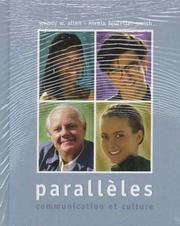 Cover of: Paralleles: Communication Et Culture