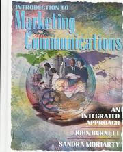 Cover of: Introduction to marketing communication: an integrated approach