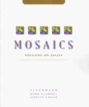 Cover of: Mosaics by Jane Maher, Elizabeth H. Campbell, Nancy Johnson, D. B. Magee