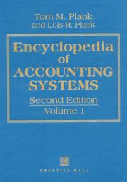 Cover of: Encyclopedia of accounting systems