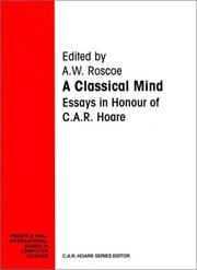 Cover of: Classical Mind, A by A. W. Roscoe, A. W. Roscoe