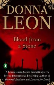 Cover of: Blood from a Stone (Commissario Guido Brunetti Mysteries) by Donna Leon