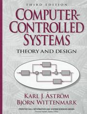 Cover of: Computer-Controlled Systems: Theory and Design (3rd Edition)