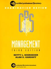 Cover of: Management