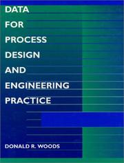 Cover of: Data for process design and engineering practice